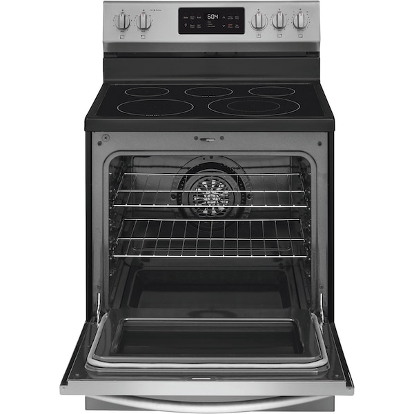 Frigidaire 5.4 cu. ft. Smudge-Proof Freestanding Electric Range GCRE3038AF - main